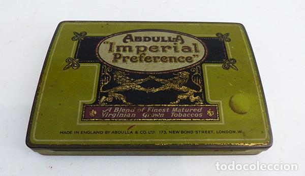 Cajas y cajitas met&aacute;licas: Caja met&aacute;lica para cigarrillos Abdulla Imperial Preference