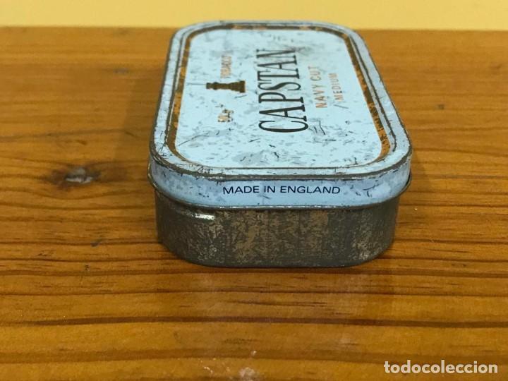 Cajas y cajitas met&aacute;licas: CAJA DE METAL TABACO CAPSTAN - Foto 2