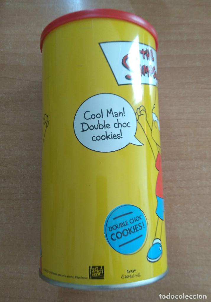 Cajas y cajitas met&aacute;licas: Lata de galletas de Bart Simpson - Foto 2