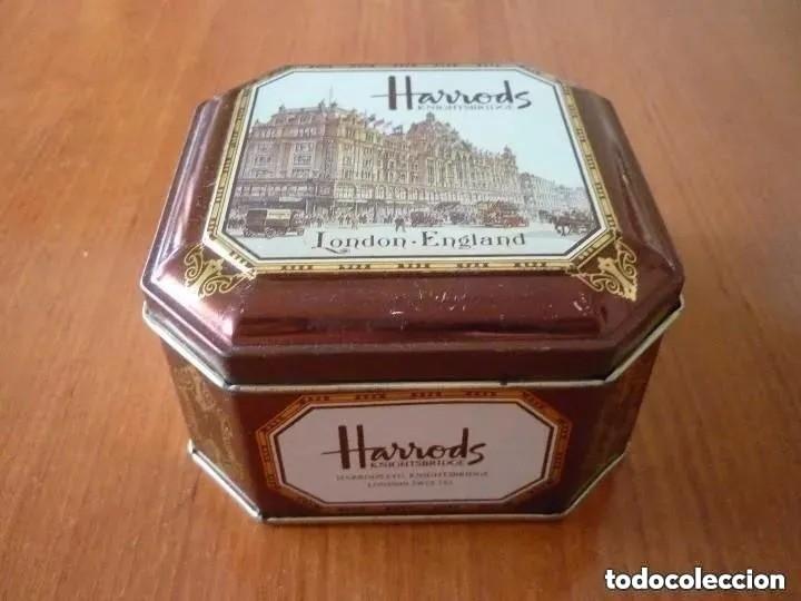 Blechdosen und Kisten: CAJA MET&Aacute;LICA DE ALMACENES HARROD'S, LONDON