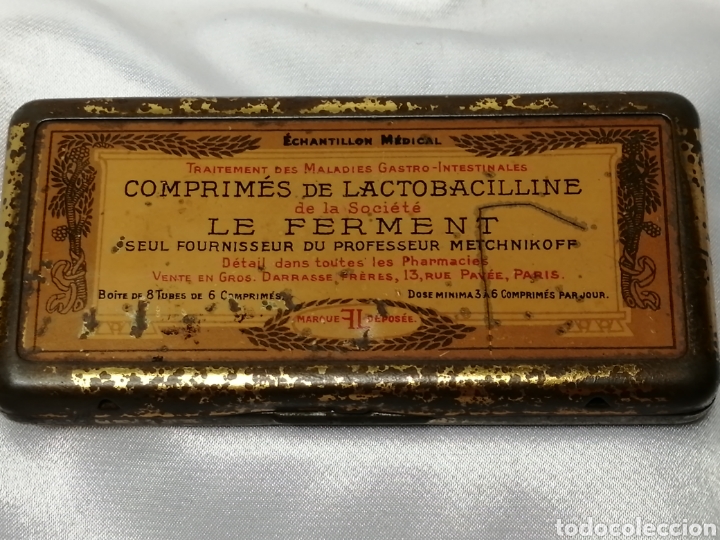 Cajas y cajitas met&aacute;licas: Caja pastillero ojalata Le Ferment