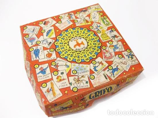 Boxes and metal boxes: CAJA DE HILO DE ZURCIR GRIFO CON UN JUEGO DEL DIBUJANTE DEL TBO BENEJAM - RAMON JULIA BARCELONA