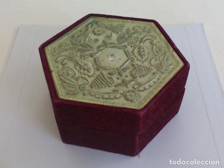 Cajas y cajitas met&aacute;licas: CAJA, ESTUCHE O JOYERO, EN TERCIOPELO