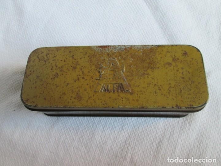 Blechdosen und Kisten: Caja lata maquina de coser Alfa