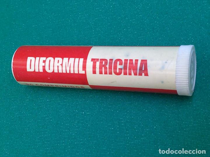 Blechdosen und Kisten: DIFORMIL - TUBO DE MEDICAMENTO - PL&Aacute;STICO - ALTO: 8.8 CM. DI&Aacute;METRO: 2.2 CM.