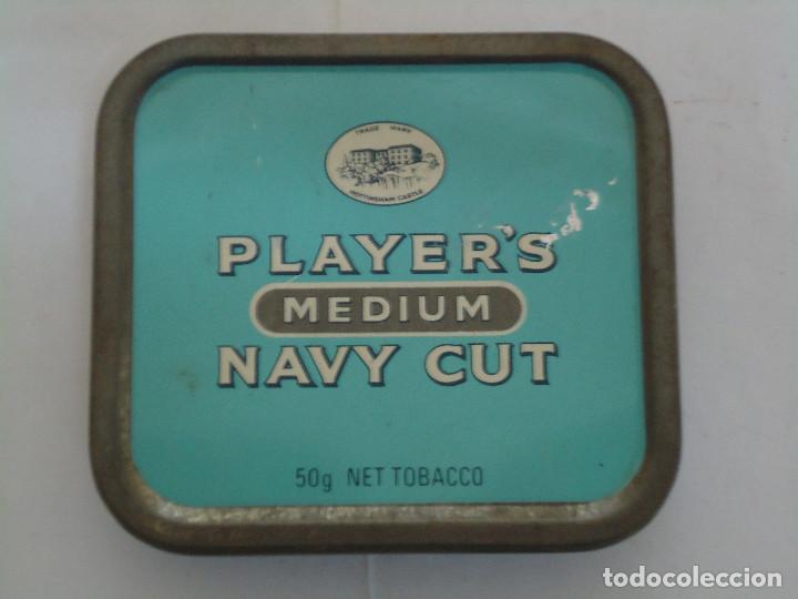 Boxes and metal boxes: ANTIGUA CAJA METALICA DE TABACO MARCA PLAYE. -- 12