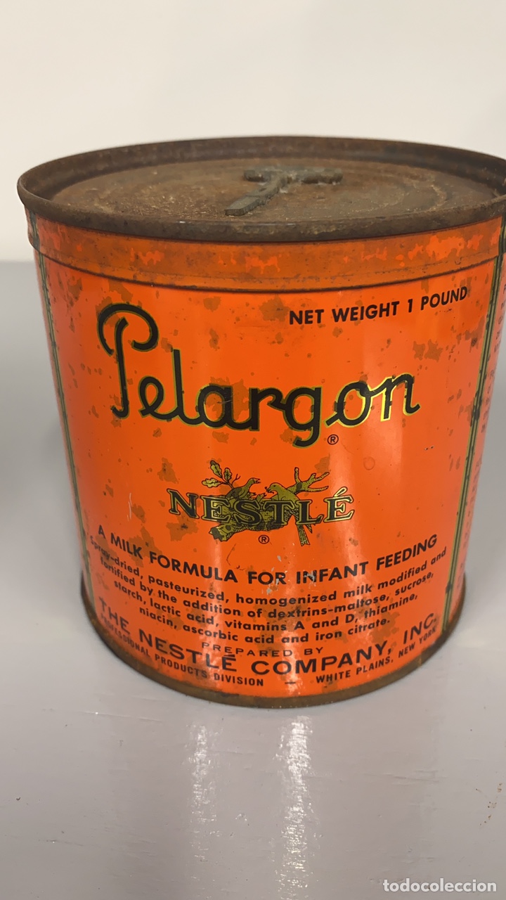 antigua lata de leche continuación, nestle nati - Buy Antique boxes and  metal boxes on todocoleccion
