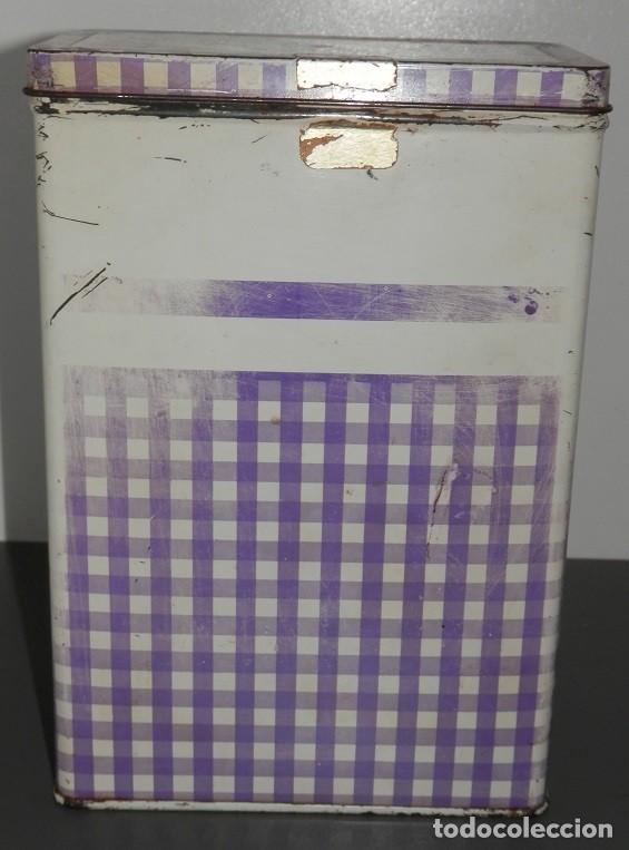 Cajas y cajitas met&aacute;licas: LATA ANTIGUA DE COLA-CAO