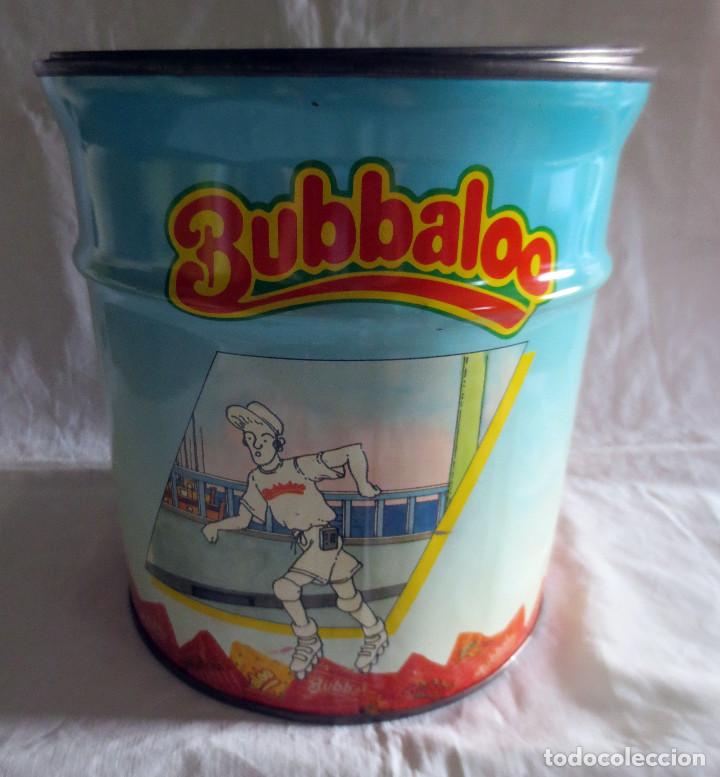 Cajas y cajitas met&aacute;licas: LATA BOTE DE CHICLES BUBBALOO - Foto 1