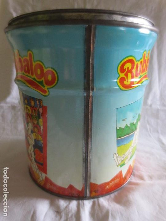 Cajas y cajitas met&aacute;licas: LATA BOTE DE CHICLES BUBBALOO - Foto 4
