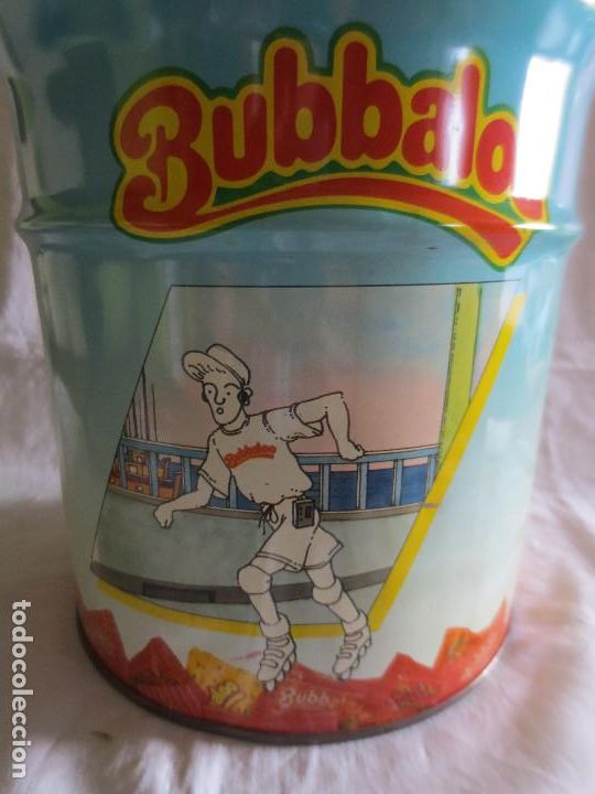 Cajas y cajitas met&aacute;licas: LATA BOTE DE CHICLES BUBBALOO - Foto 8