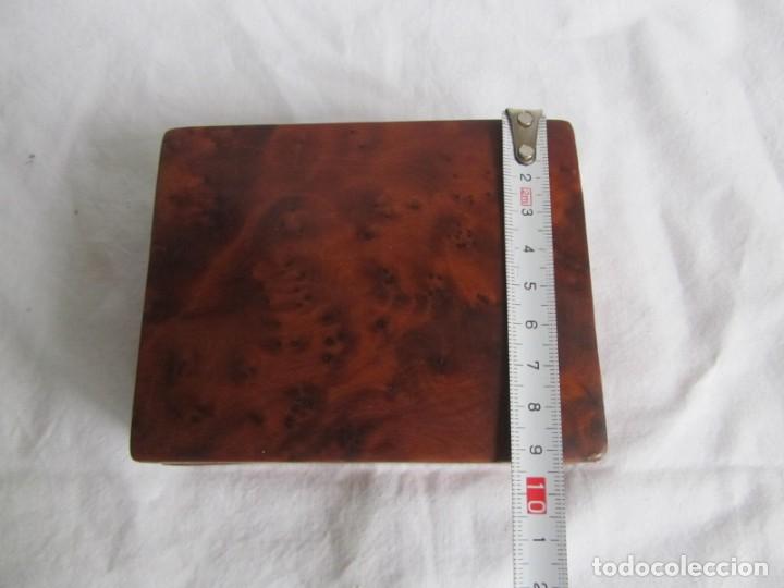 Cajas y cajitas met&aacute;licas: Caja joyero de madera de raiz - Foto 10