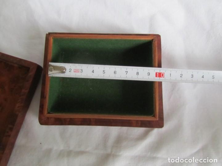Cajas y cajitas met&aacute;licas: Caja joyero de madera de raiz - Foto 15
