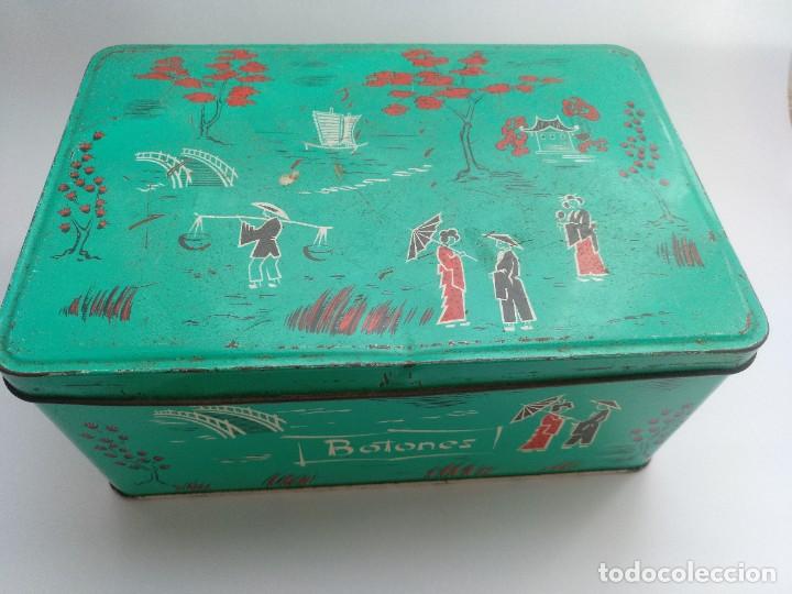 Cajas y cajitas met&aacute;licas: Antigua lata de Colacao. - Foto 2
