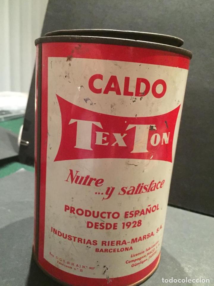 Cajas y cajitas met&aacute;licas: CAJA METALICA -TEXTON (CUBITOS PARA CALDO) - FABRICACION ESPA&Ntilde;OLA