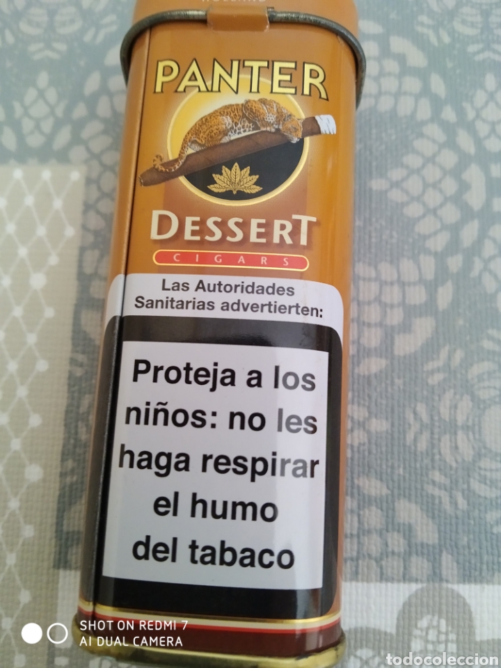 Cajas y cajitas met&aacute;licas: Peque&ntilde;a pitillera Panter - Foto 2