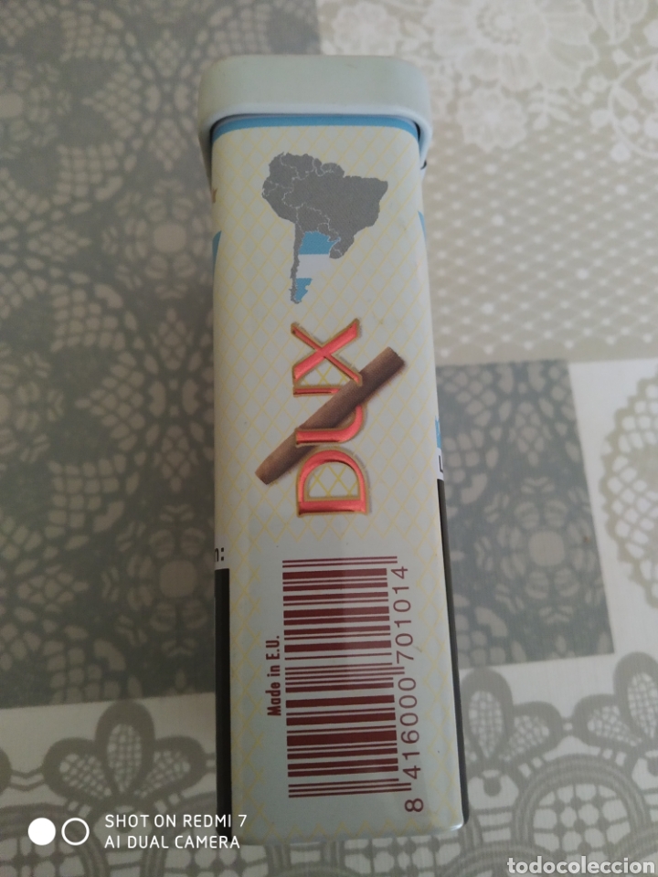 Cajas y cajitas met&aacute;licas: Pitillera puritos Dux - Foto 3