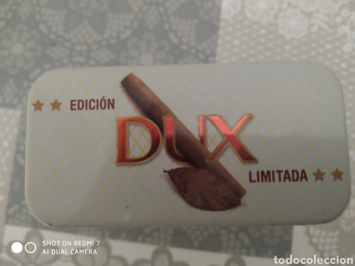 Cajas y cajitas met&aacute;licas: Pitillera puritos Dux - Foto 4