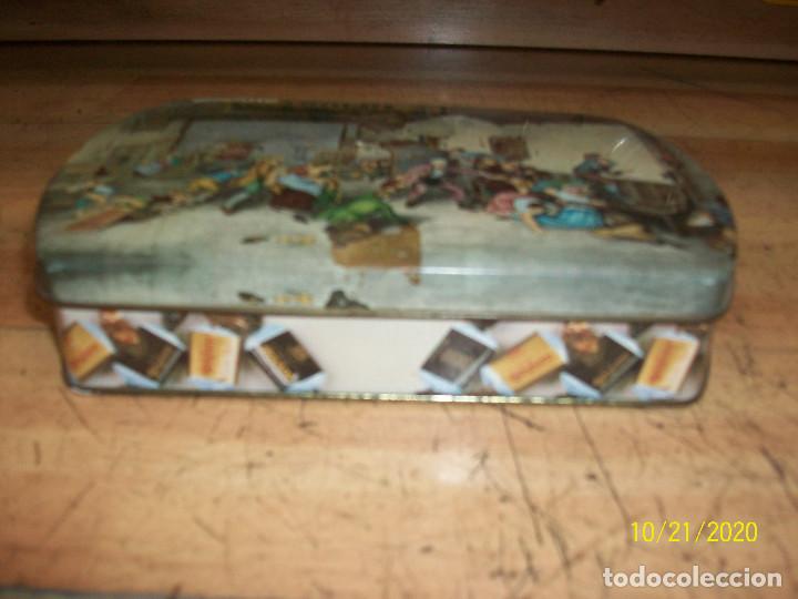 Cajas y cajitas met&aacute;licas: CAJA DE HOJALATA-VIUDA DE SOLANO - Foto 4