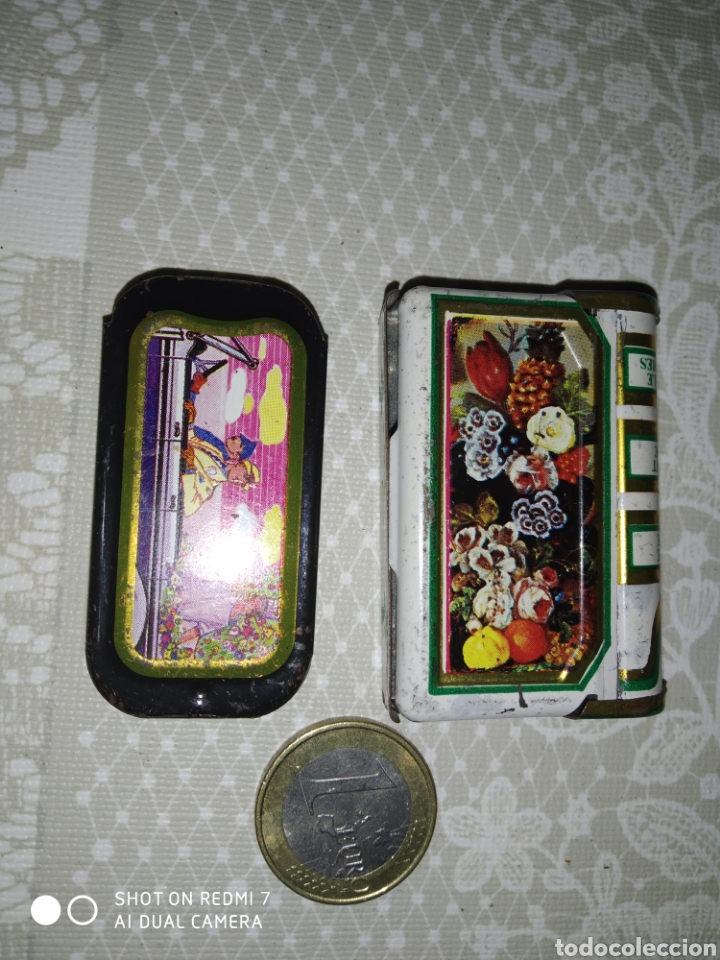 Cajas y cajitas met&aacute;licas: Lote pastilleros - Foto 4