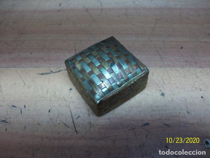Cajas y cajitas met&aacute;licas: PASTILLARO DE BRONCE - Foto 1