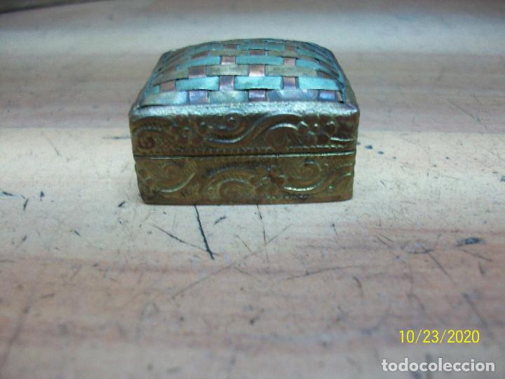 Cajas y cajitas met&aacute;licas: PASTILLARO DE BRONCE - Foto 2
