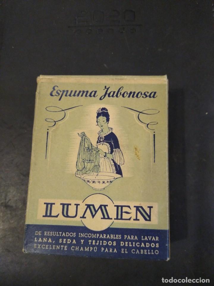 Cajas y cajitas met&aacute;licas: Recipiente sin abrir espuma jabonosa. Lumen..