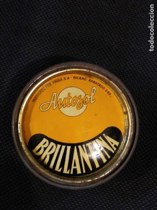 Cajas y cajitas met&aacute;licas: ANTIGUA CAJA METAL, AUTOSOL BRILLANTINA, PARA AUTOM&Oacute;VILES. BILBAO.