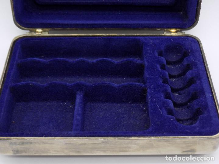 Cajas y cajitas met&aacute;licas: CAJA JOYERO ANTIGUO - Foto 2
