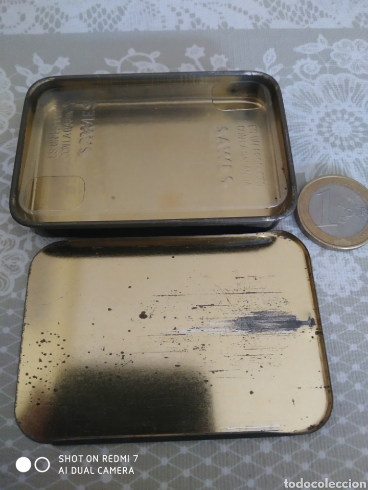Cajas y cajitas met&aacute;licas: Lata regaliz Sawes - Foto 2