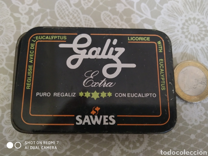 Cajas y cajitas met&aacute;licas: Lata regaliz Sawes - Foto 1