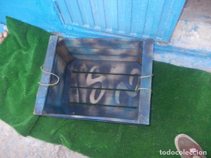 Cajas y cajitas met&aacute;licas: caja de madera antigua - Foto 2
