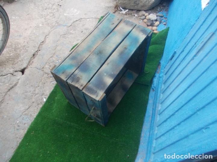Cajas y cajitas met&aacute;licas: caja de madera antigua - Foto 6