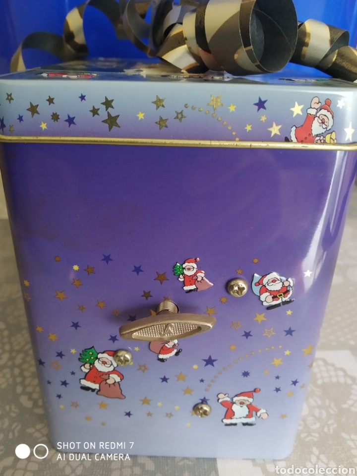Cajas y cajitas met&aacute;licas: Lata musical navide&ntilde;a - Foto 2