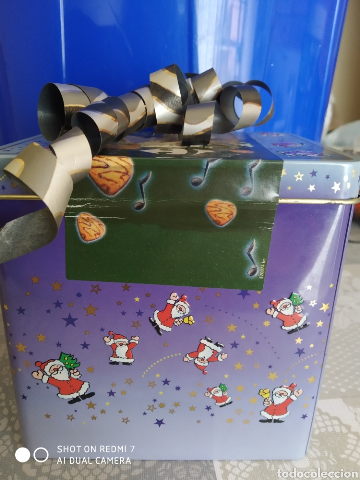 Cajas y cajitas met&aacute;licas: Lata musical navide&ntilde;a - Foto 3