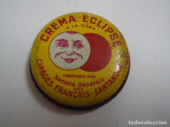 Casse e cassette metalliche: ANTIGUA CAJA METALICA SERIGRAFIADA DE CREMA ECLIPSE. --- 13