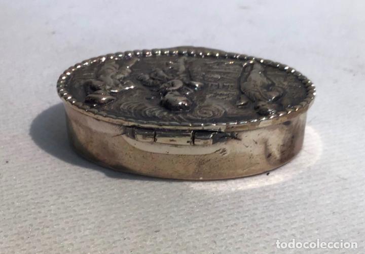 Cajas y cajitas met&aacute;licas: PASTILLERO DE PLATA - Foto 3