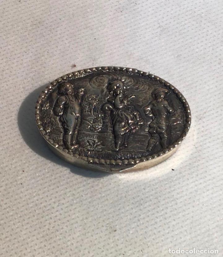 Cajas y cajitas met&aacute;licas: PASTILLERO DE PLATA - Foto 1