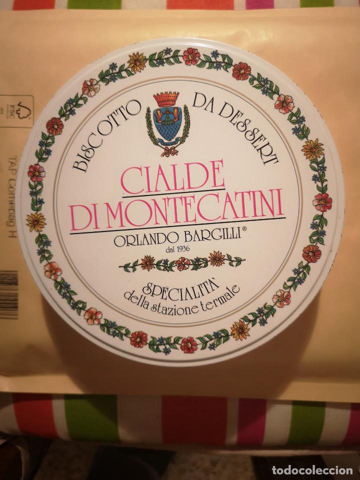Blechdosen und Kisten: CAJA METALICA ITALIA - BISCOTTO DA DESSERT - CIALDE DI MONTECATINI