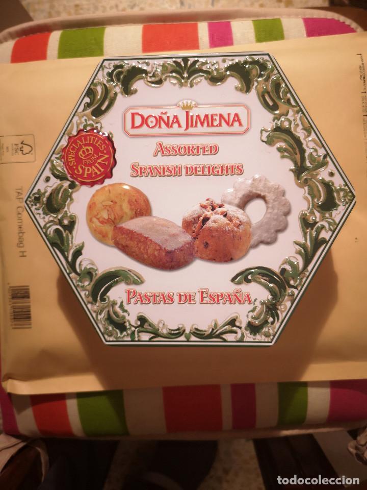 Bo&icirc;tes et petites bo&icirc;tes m&eacute;talliques: CAJA METALICA HEXAGONAL - DO&Ntilde;A JIMENA - PASTAS DE ESPA&Ntilde;A