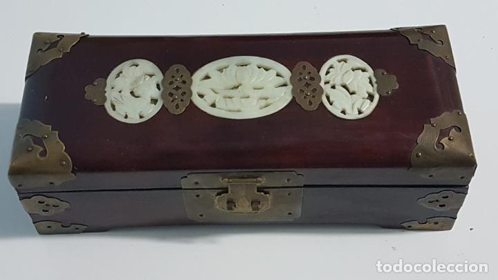Cajas y cajitas met&aacute;licas: Caja de madera para guardar joyas - Foto 2