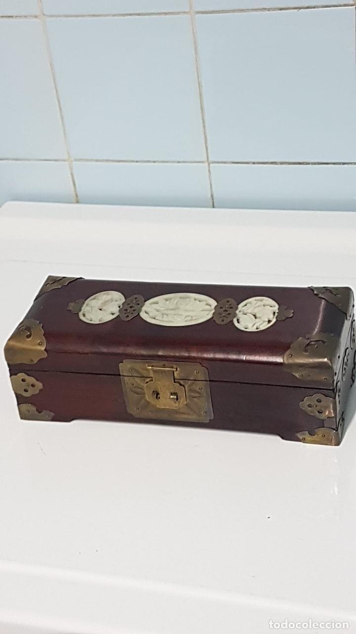 Cajas y cajitas met&aacute;licas: Caja de madera para guardar joyas - Foto 3