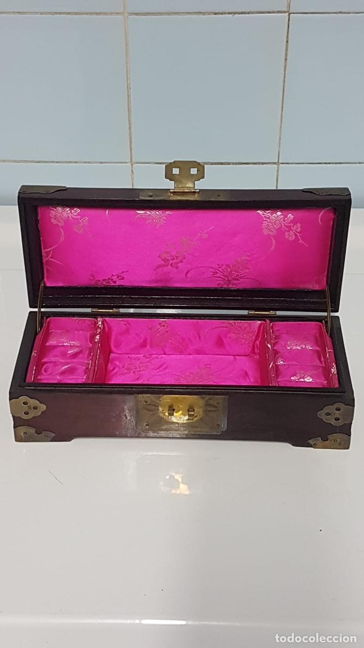 Cajas y cajitas met&aacute;licas: Caja de madera para guardar joyas - Foto 4