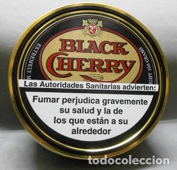 Boxes and metal boxes: CAJA DE METAL TABACO DE PIPA BLACK CHERRY (CAJA VACIA) - CAJAMETALICA-712