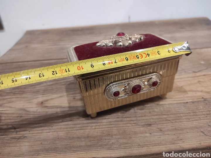 pequeño joyero caja musical, a cuerda, made in - Compra venta en  todocoleccion