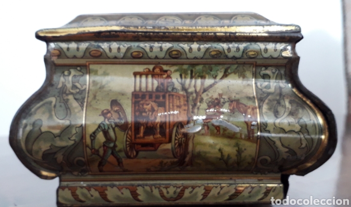 Cajas y cajitas met&aacute;licas: Caja de almendras del 3&deg; centenario de Cervantes - Foto 5