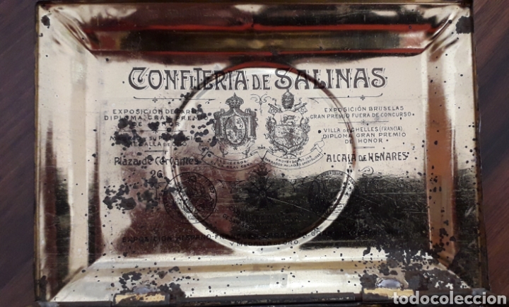 Cajas y cajitas met&aacute;licas: Caja de almendras del 3&deg; centenario de Cervantes - Foto 6