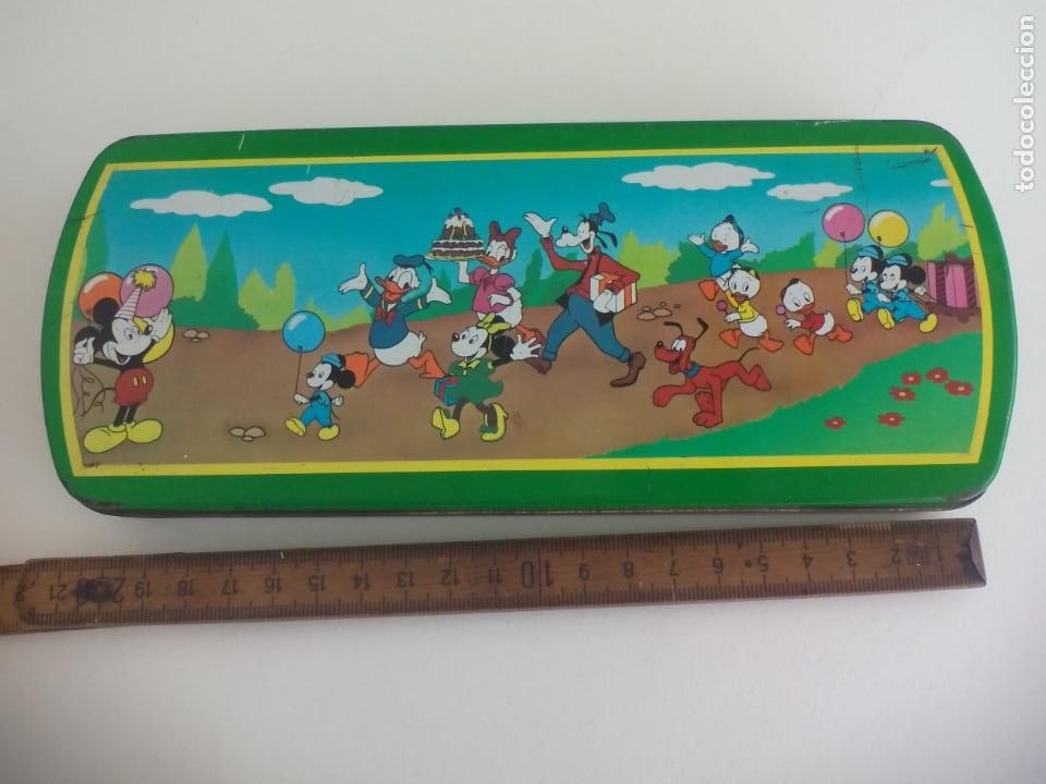 Cajas y cajitas met&aacute;licas: Caja met&aacute;lica O ESTUCHE ESCOLAR Donald, MICKEY MOUSE, PLUTO.. - Walt Disney Productions - Balvi