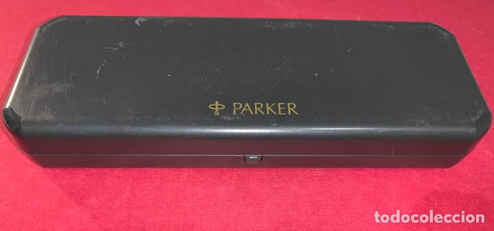 Cajas y cajitas met&aacute;licas: Caja para pluma estilogr&aacute;fica Parker