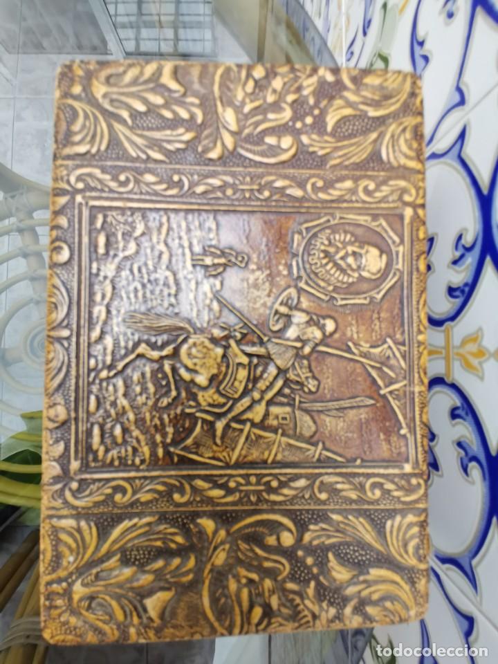 Cajas y cajitas met&aacute;licas: Caja joyero cervantina - Foto 5